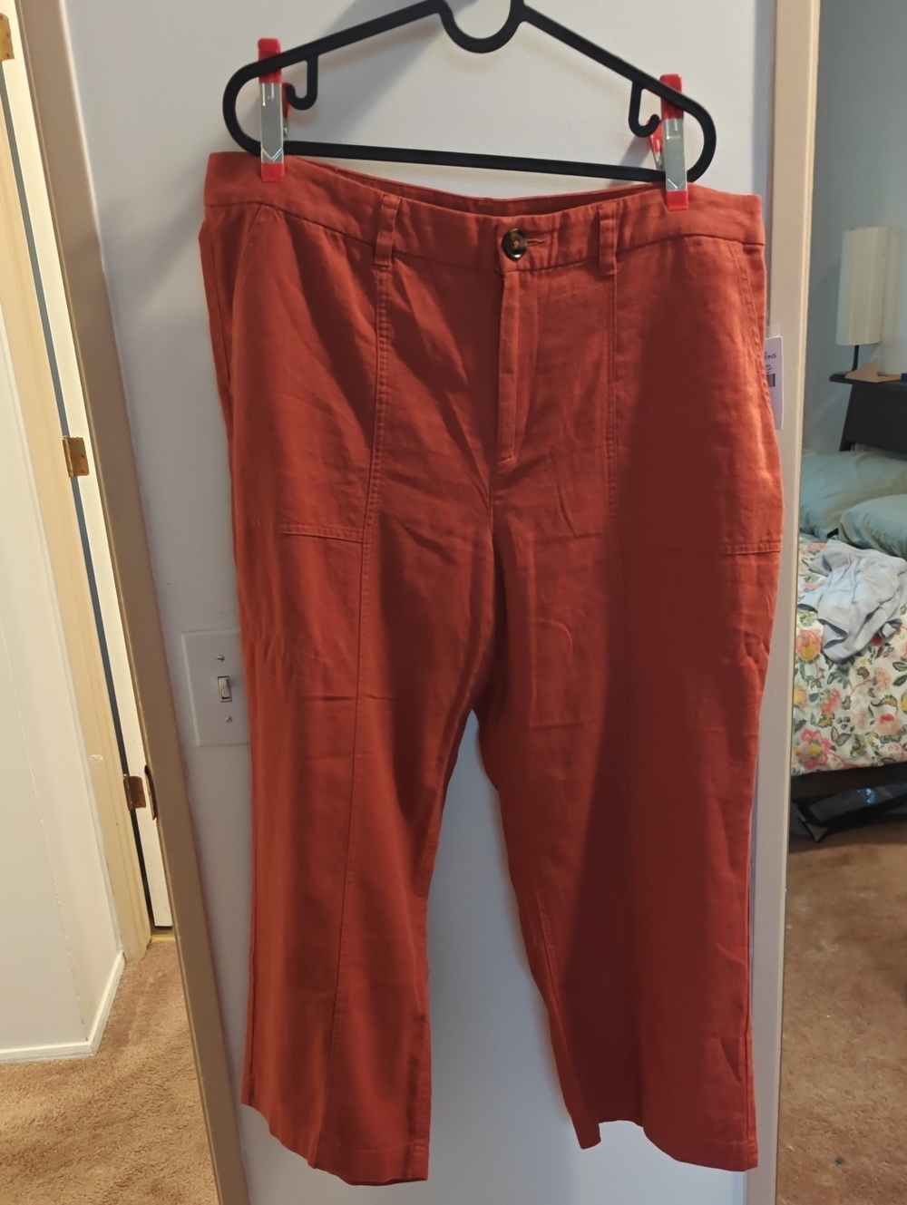 NWT Women's Wide Leg Linen Chinos Northern Reflections
